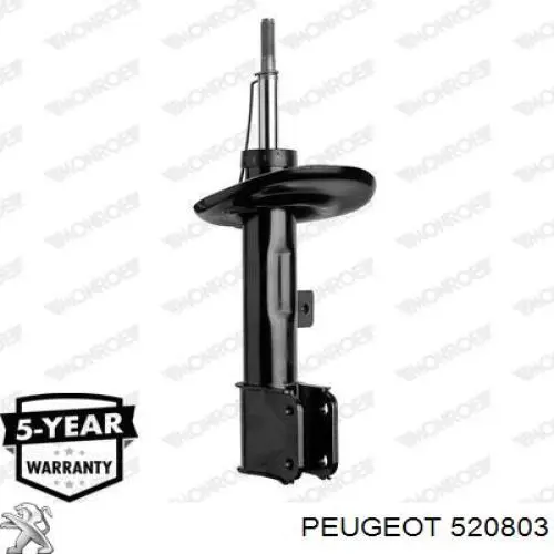 Стойка передняя левая Peugeot/Citroen 520803