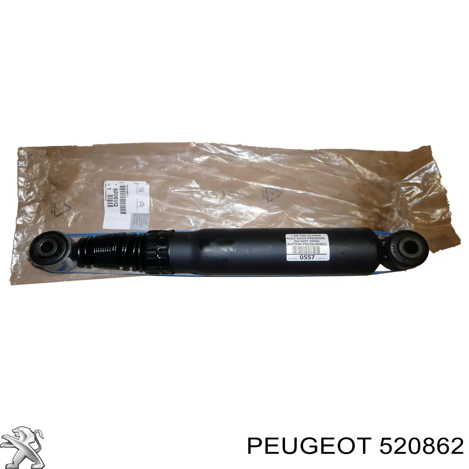520862 Peugeot/Citroen амортизатор передний правый
