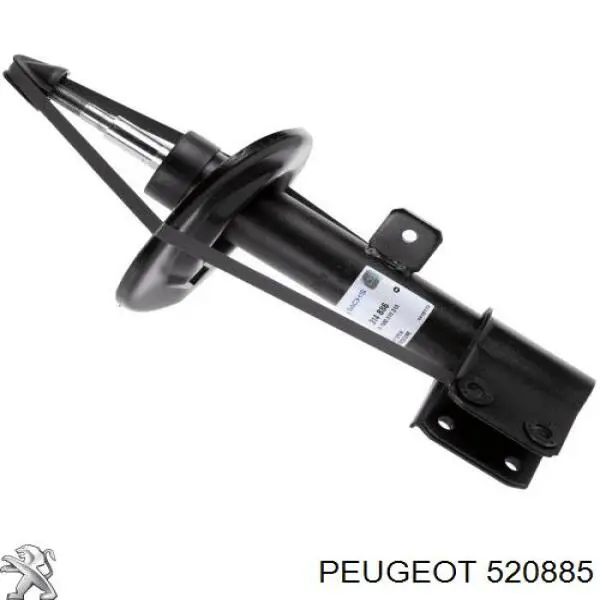 520885 Peugeot/Citroen амортизатор передний левый