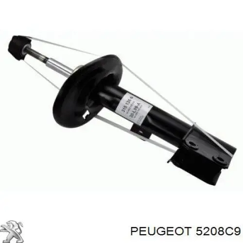 Амортизатор передний правый 5208C9 Peugeot/Citroen