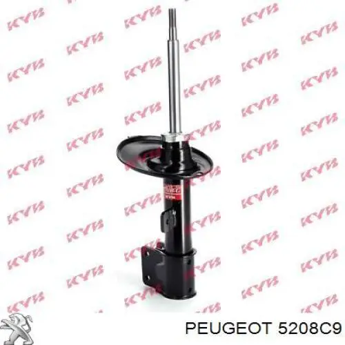 Амортизатор подвески передний левый Peugeot/Citroen 5208C9 цена, от 44.14 USD