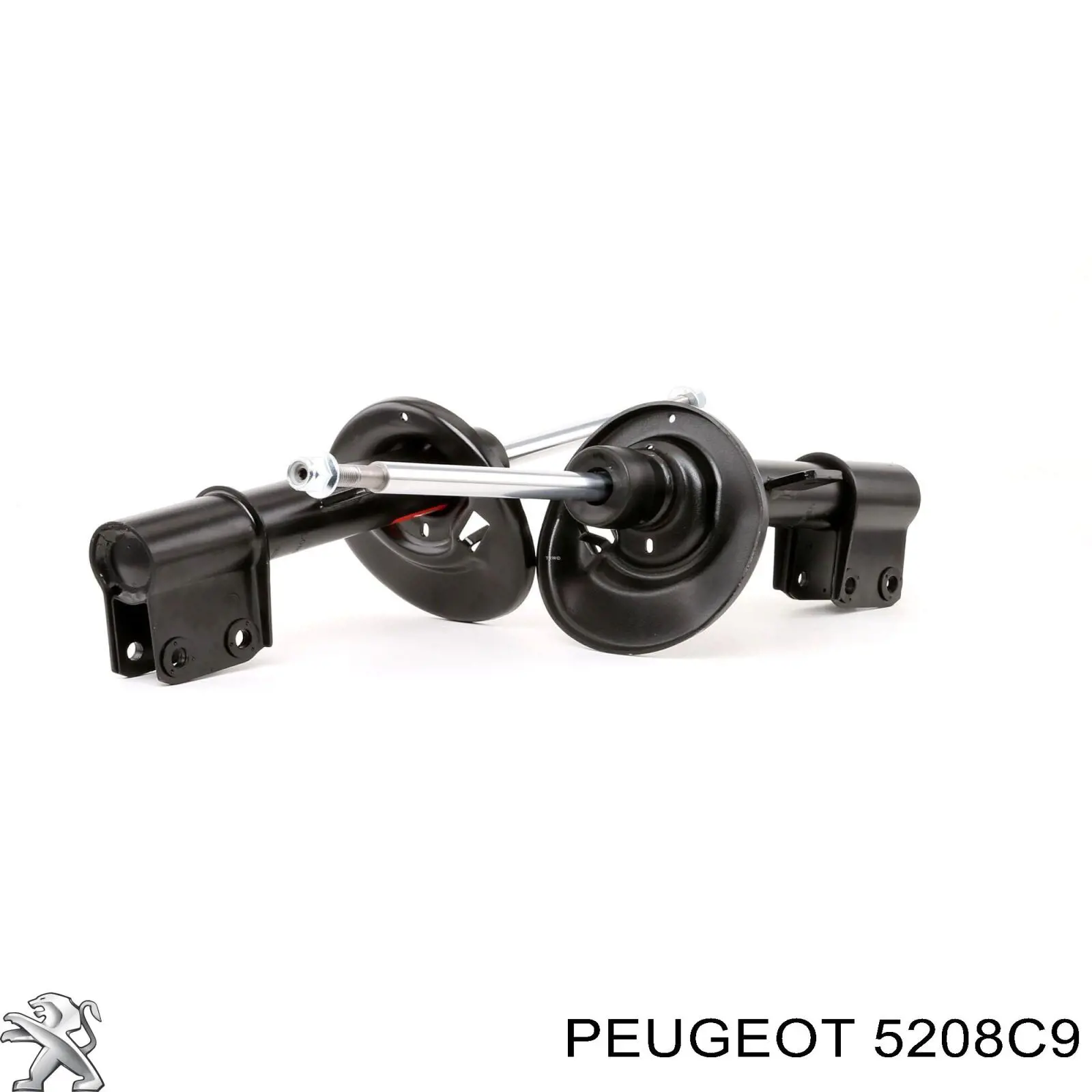 Amortiguador delantero derecho 5208C9 Peugeot/Citroen