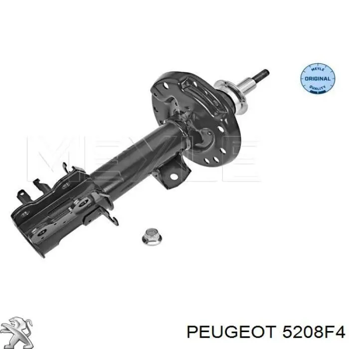 5208F4 Peugeot/Citroen Амортизатор передний левый