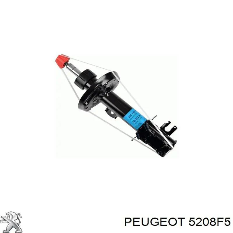 Купить 5208F5 Peugeot/Citroen Амортизатор подвески передний правый