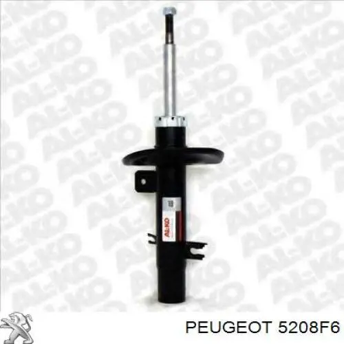 Амортизатор передней подвески левой Peugeot/Citroen 5208F6 цена, от 66.04 USD