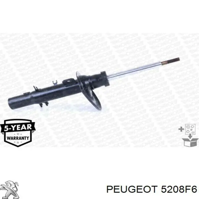 Купить 5208F6 Peugeot/Citroen Амортизатор подвески передний левый