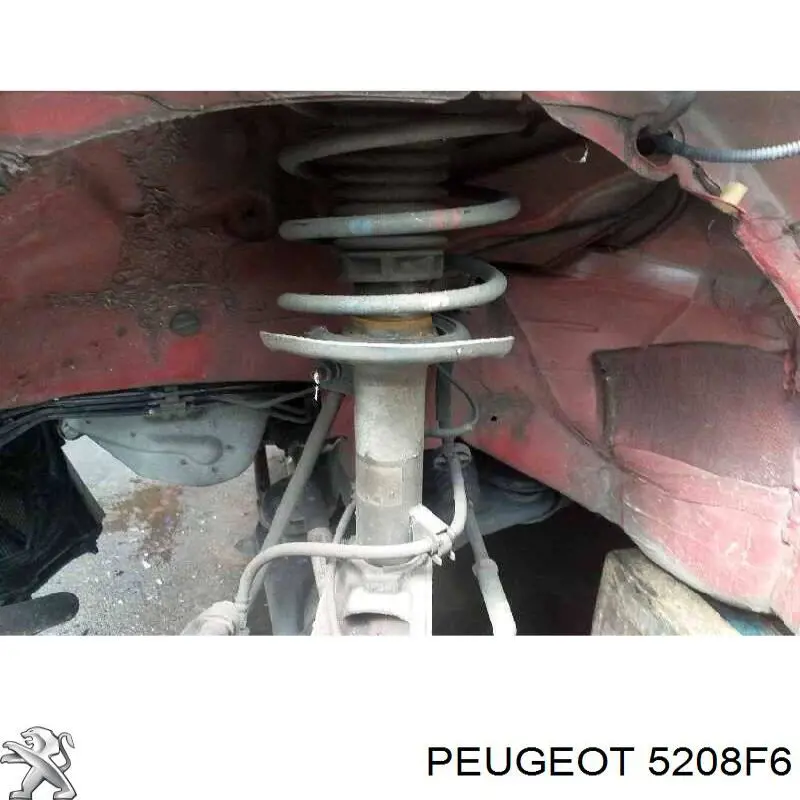 Амортизатор передний левый 5208F6 Peugeot/Citroen