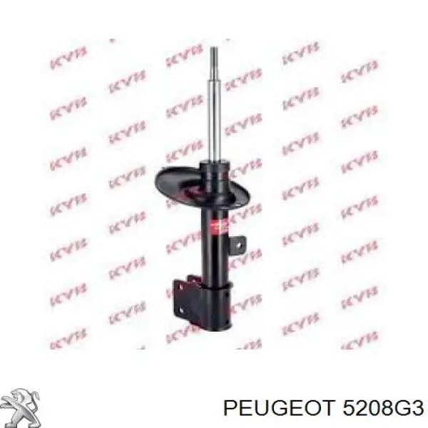 Compre 5208G3 Peugeot/Citroen Amortecedor dianteiro direito
