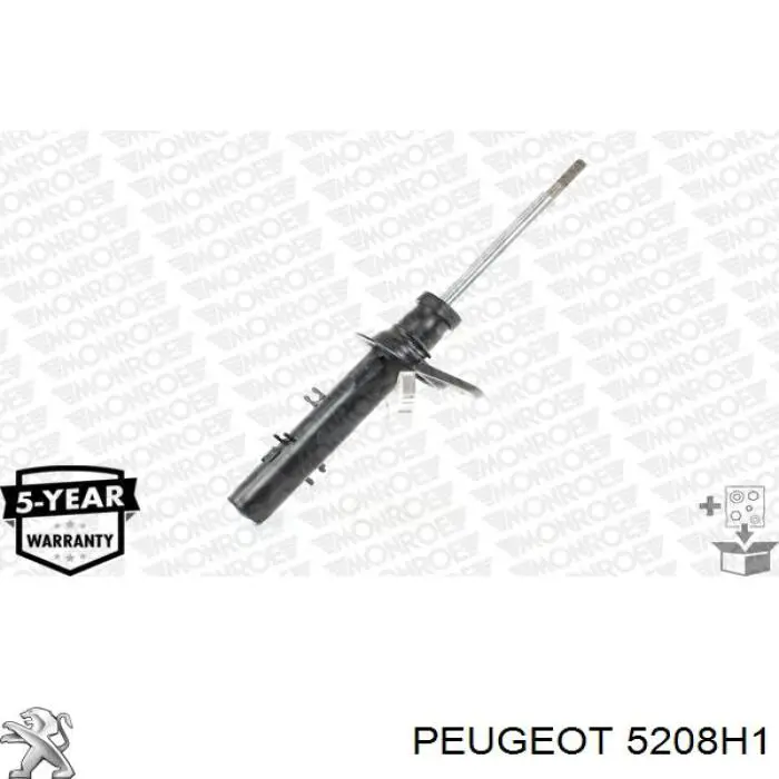 Купить 5208H1 Peugeot/Citroen Амортизатор подвески передний левый