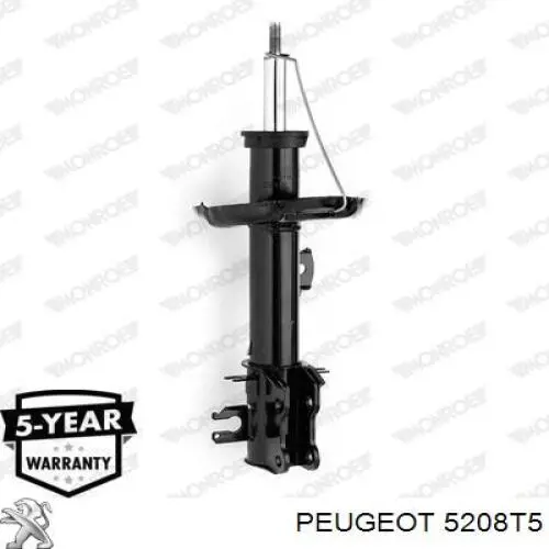 Амортизатор подвески передний левый Peugeot/Citroen 5208T5 цена, от 40.68 USD