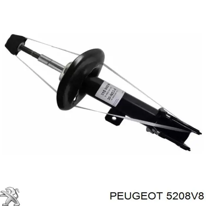 Амортизатор подвески передний левый Peugeot/Citroen 5208V8 цена, от 16.91 USD