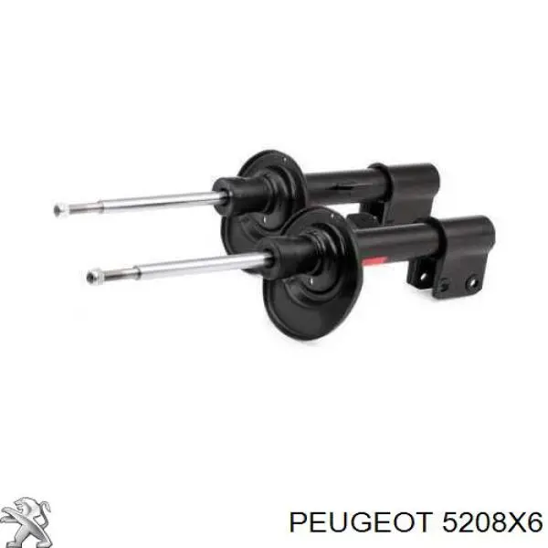 5208X6 Peugeot/Citroen амортизатор передний правый