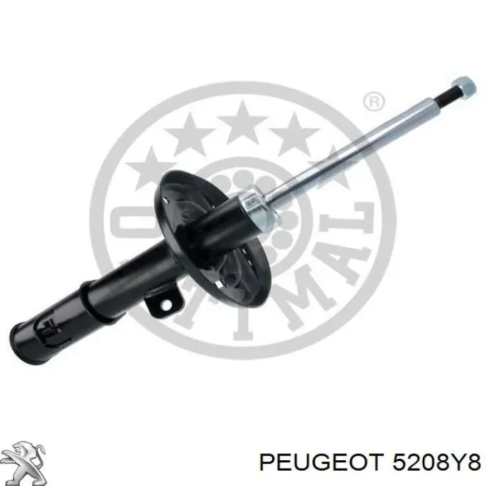 Купить 9800033780 Peugeot/Citroen Амортизатор подвески передний правый