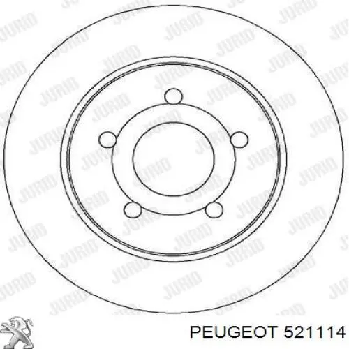 Рессора пневматической подвески Peugeot/Citroen 521114 цена, от 3.01 USD