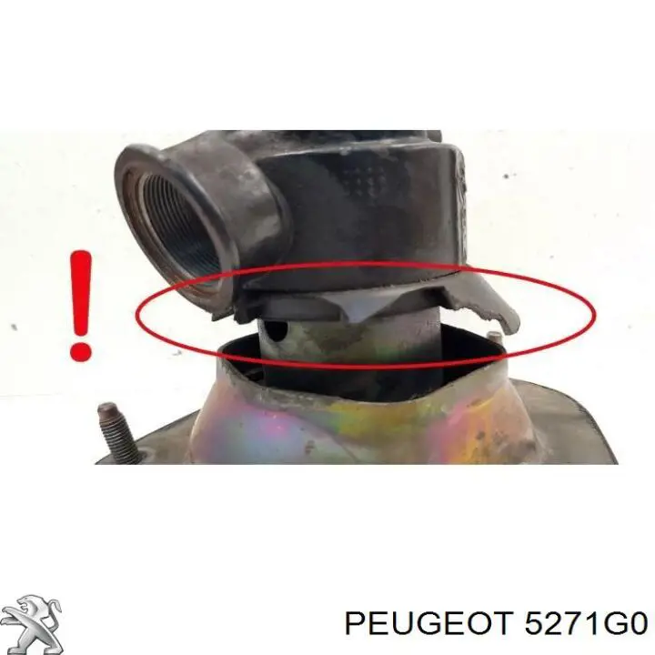 Опора передней стойки Ситроен С5 I