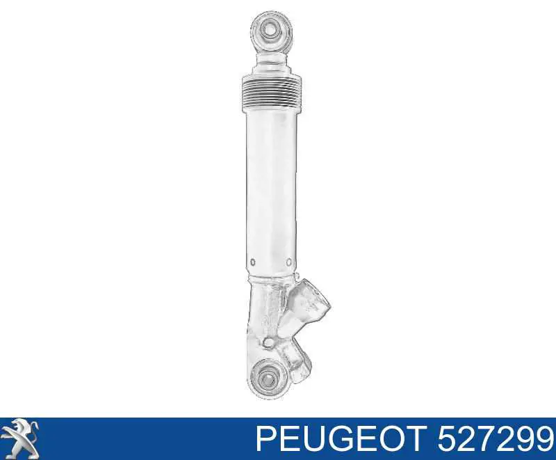 527299 Peugeot/Citroen amortecedor traseiro