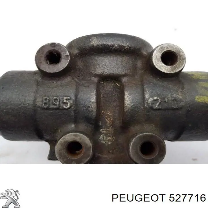 Regulador de intercambio del amortiguador trasero 527716 Peugeot/Citroen