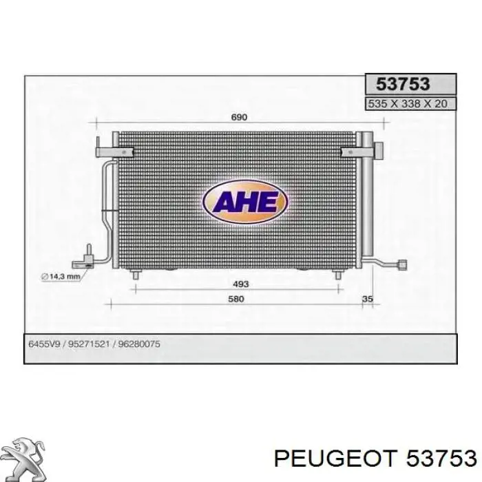 053753 Peugeot/Citroen