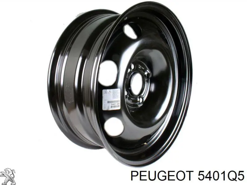 5401Q5 Peugeot/Citroen discos de roda de aço (estampados)