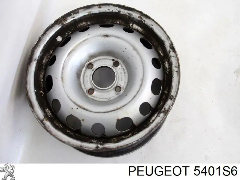 5401S6 Peugeot/Citroen discos de roda de aço (estampados)
