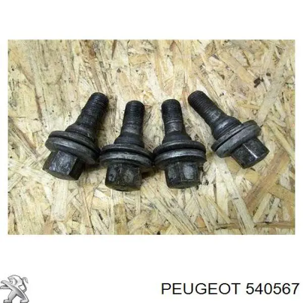 Tornillo de rueda 540567 Peugeot/Citroen