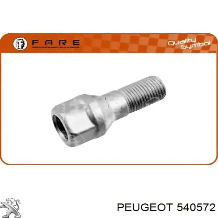Болт колесный  Peugeot/Citroen 540572 цена, от 3.01 USD