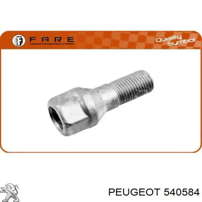 Болт Peugeot/Citroen 540584 цена, от 1.85 USD