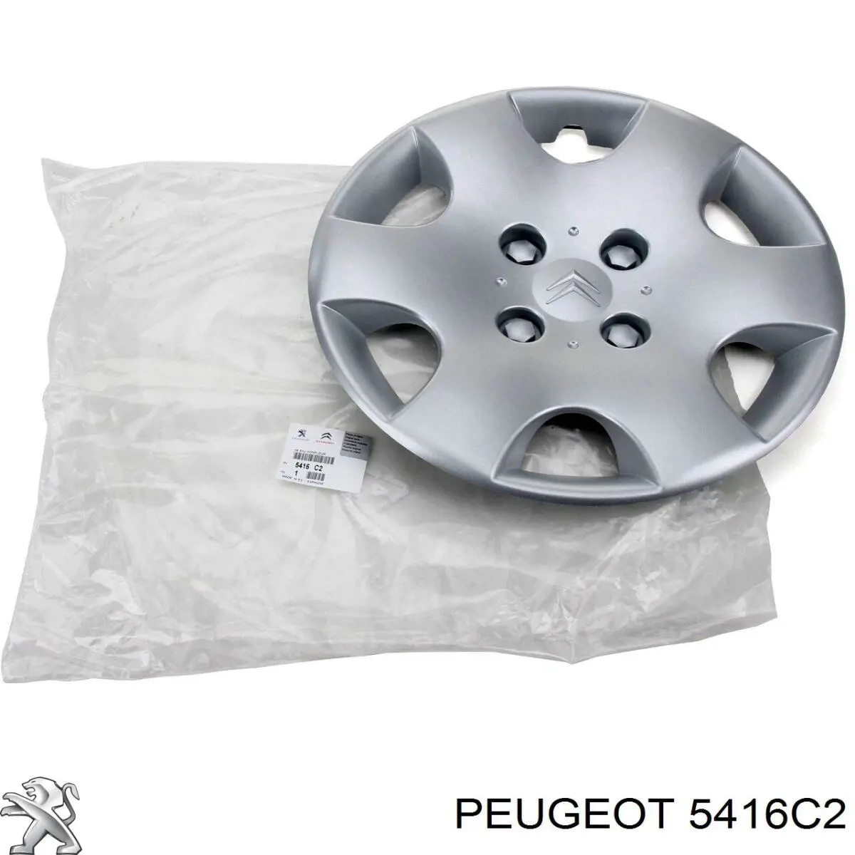 Колпаки на диски 00005416C2 Peugeot/Citroen