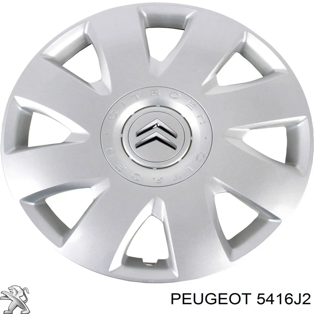 5416J2 Peugeot/Citroen coberta de disco de roda
