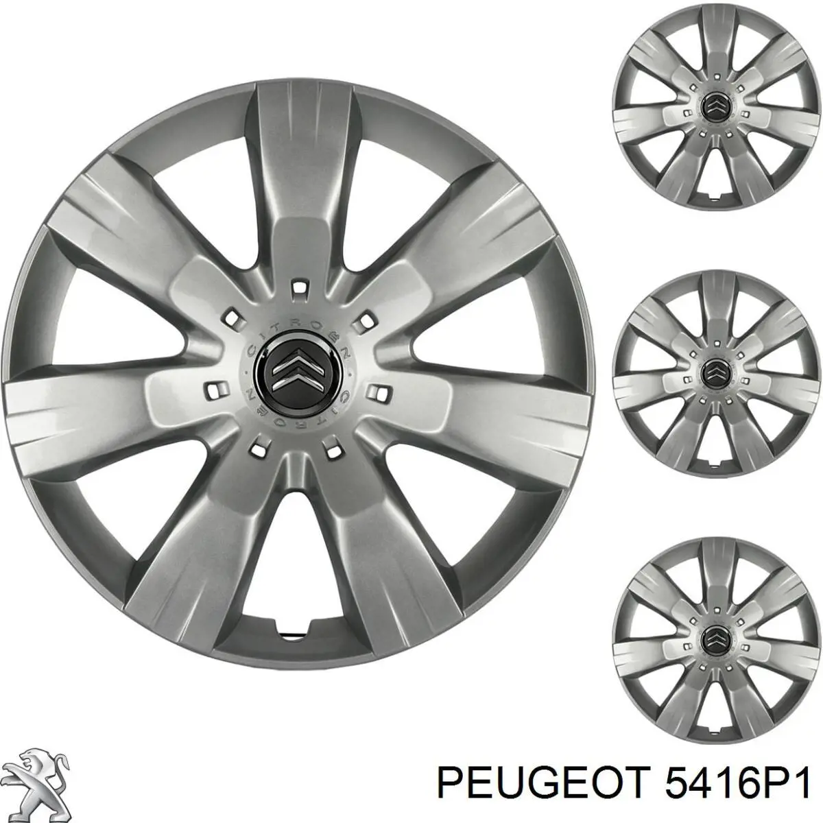 Tapacubo rueda 5416P1 Peugeot/Citroen
