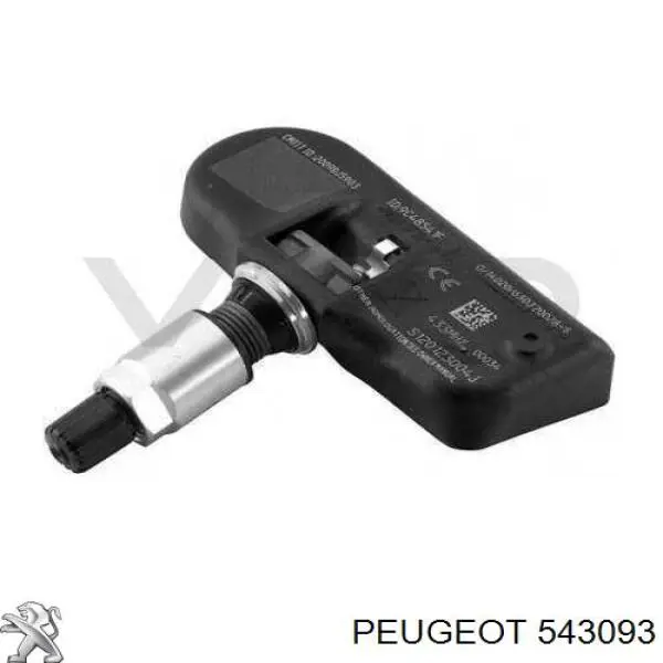 Sensor De Presion De Neumaticos 543093 Peugeot/Citroen