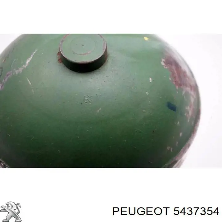 5437354 Peugeot/Citroen Гидроаккумулятор системы амортизации, передний
