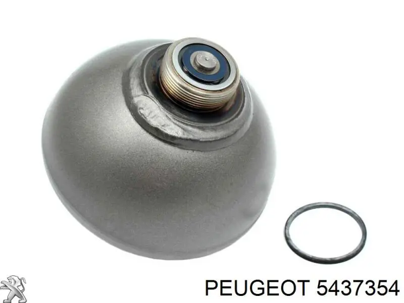 Купить 5437354 Peugeot/Citroen Гидроаккумулятор системы амортизации передний