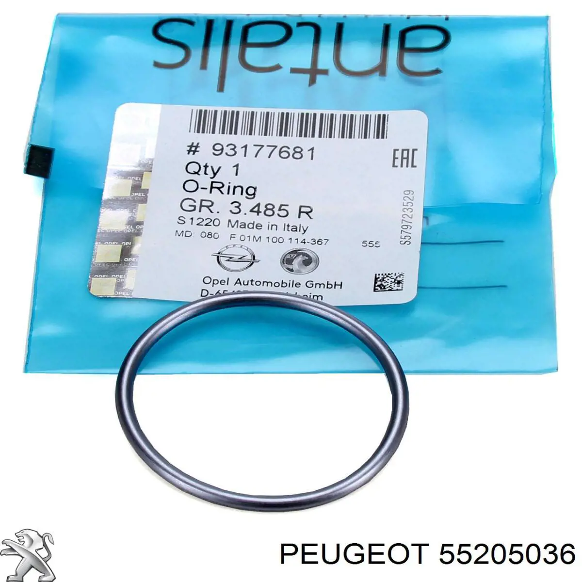 Уплотнитель форсунок Peugeot/Citroen 55205036 цена, от 2.62 USD
