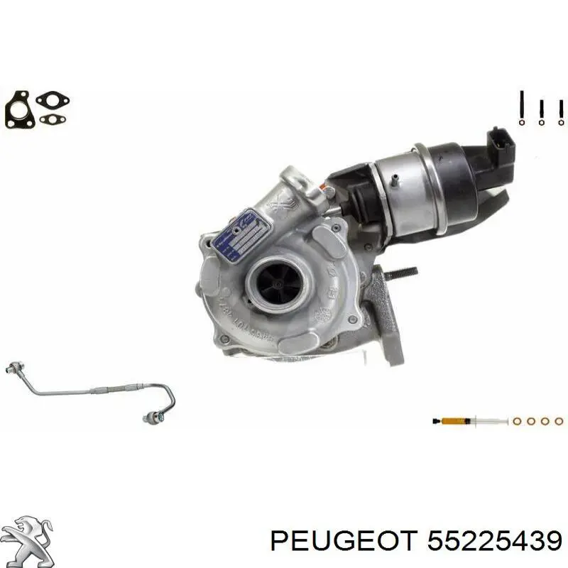 Купить 55225439 Peugeot/Citroen Турбоком