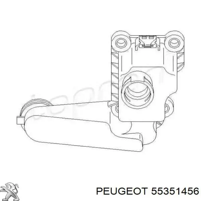 Junta de la tapa de válvulas del motor 55351456 Peugeot/Citroen