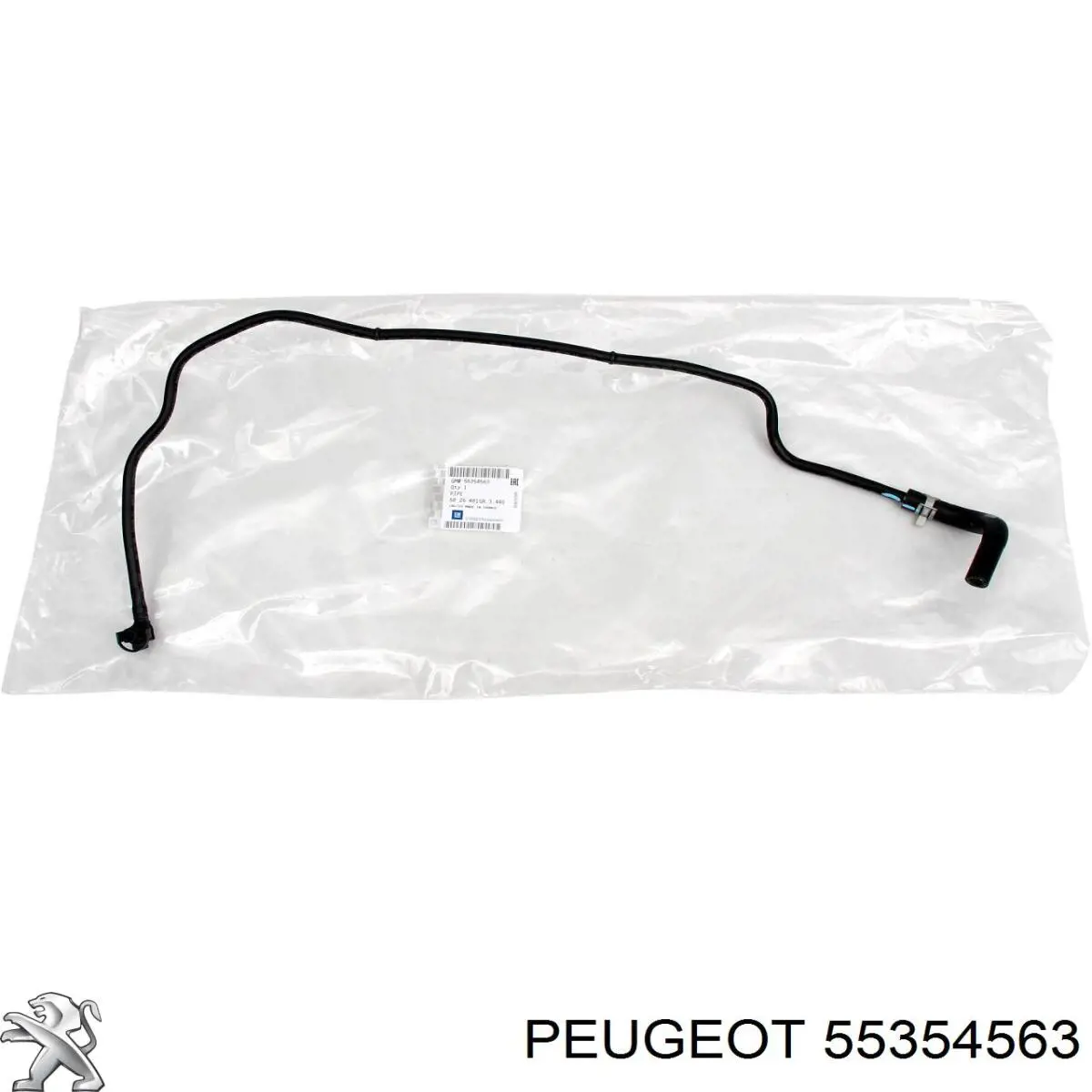 55354563 Peugeot/Citroen шланг (патрубок обогрева дроссельной заслонки)
