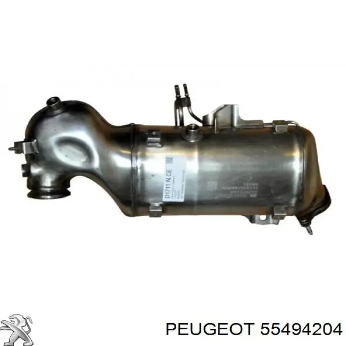 55494204 Peugeot/Citroen конвертор - катализатор