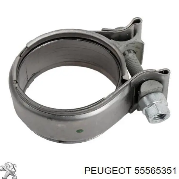 Хомут глушителя передний Peugeot/Citroen 55565351