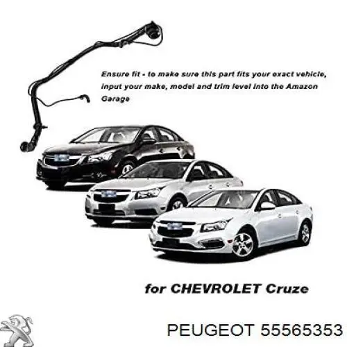 Турбина 55565353 Peugeot/Citroen