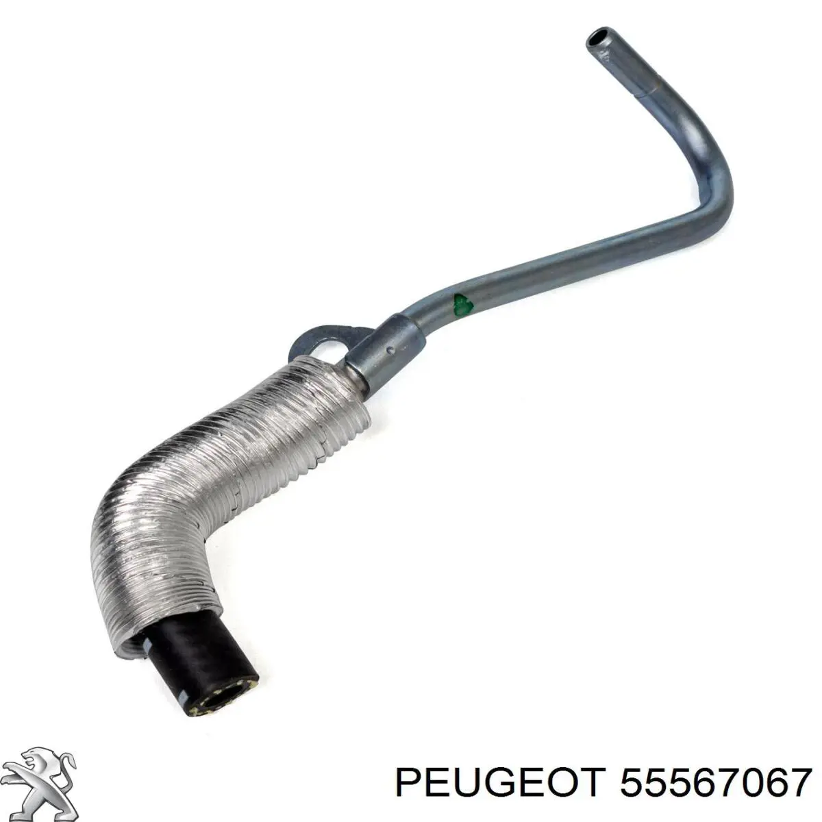 Conducto aceite, turbocompresor, retorno 55567067 Peugeot/Citroen
