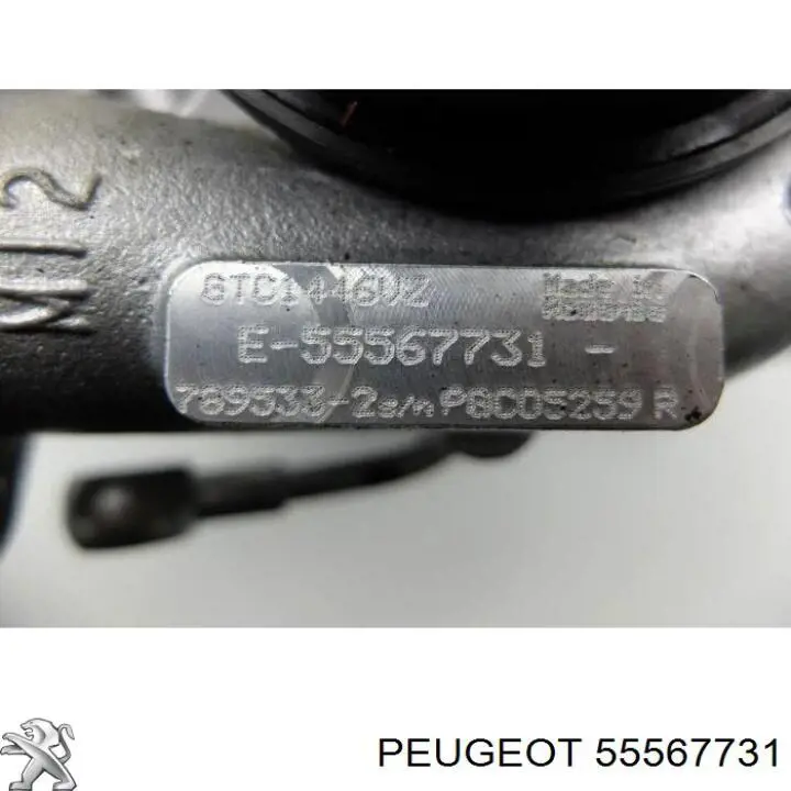 Турбонагнетатель Peugeot/Citroen 55567731 цена, от 405.68 USD