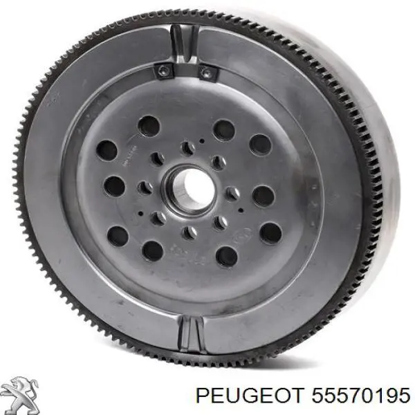 Volante motor 55570195 Peugeot/Citroen