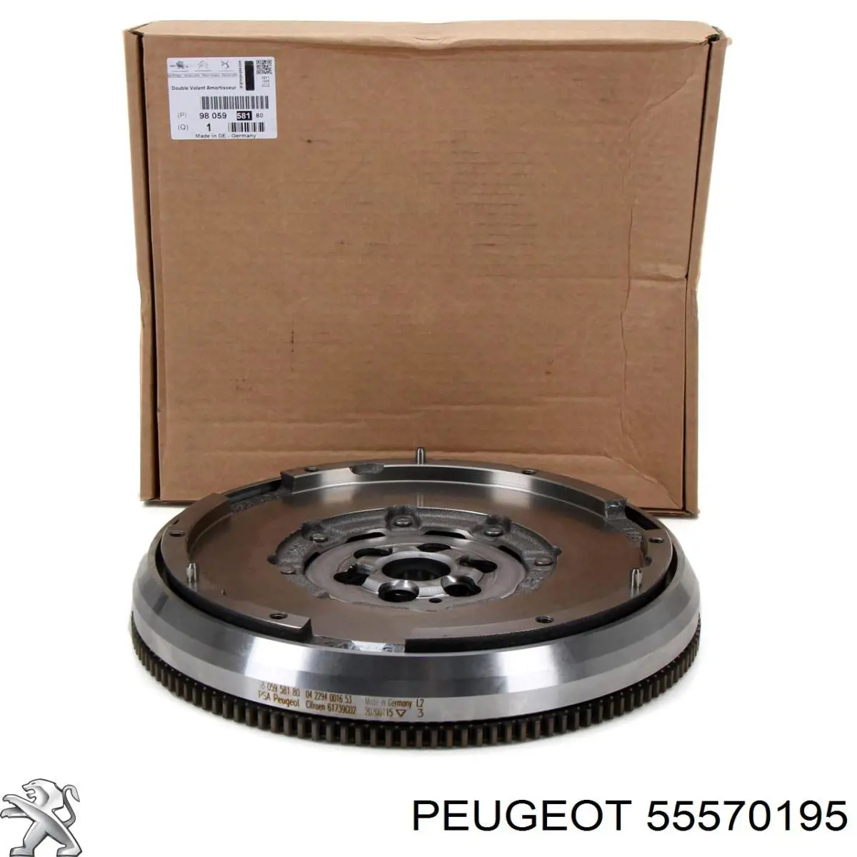 Купить 55570195 Peugeot/Citroen Маховик с зубчатым ободом