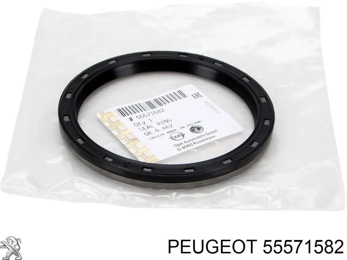 Сальник коленвала задний 55571582 Peugeot/Citroen