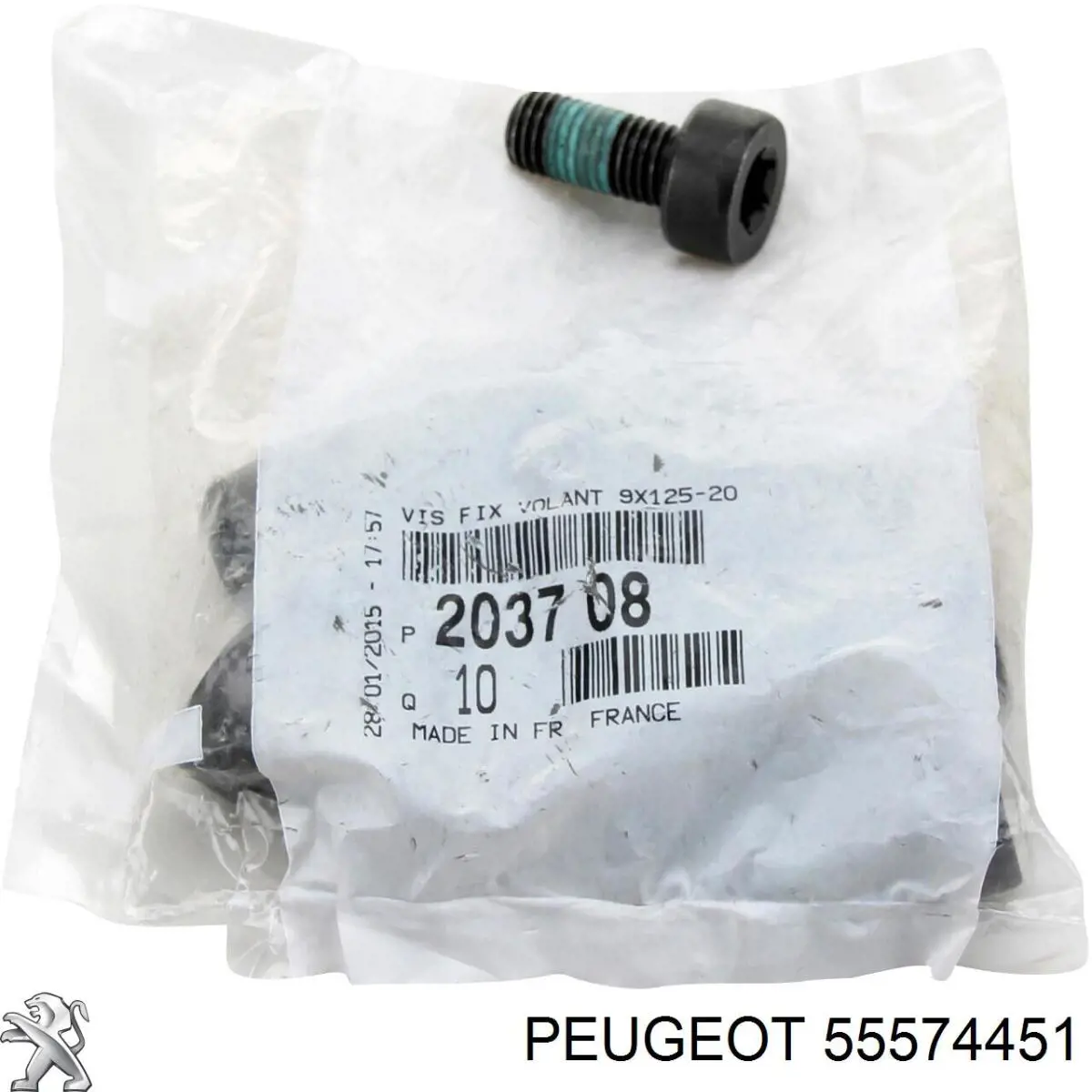 Болт крепления маховика 55574451 Peugeot/Citroen