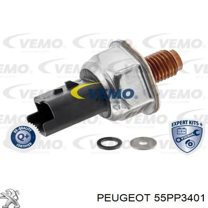 Датчик давления топлива Peugeot/Citroen 55PP3401 цена, от 27.52 USD