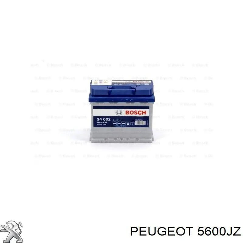 Аккумулятор Peugeot/Citroen 5600JZ