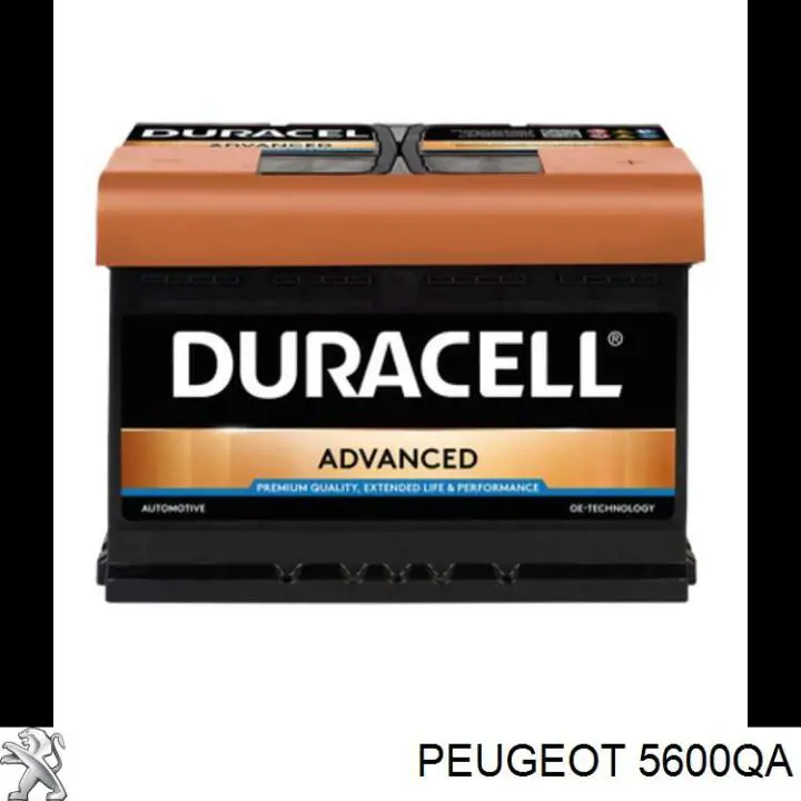5600QA Peugeot/Citroen Аккумуляторная батарея