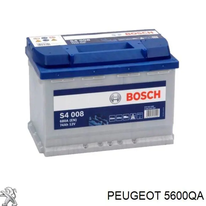 Аккумулятор автомобильный Peugeot/Citroen 5600QA цена, от 100.26 USD